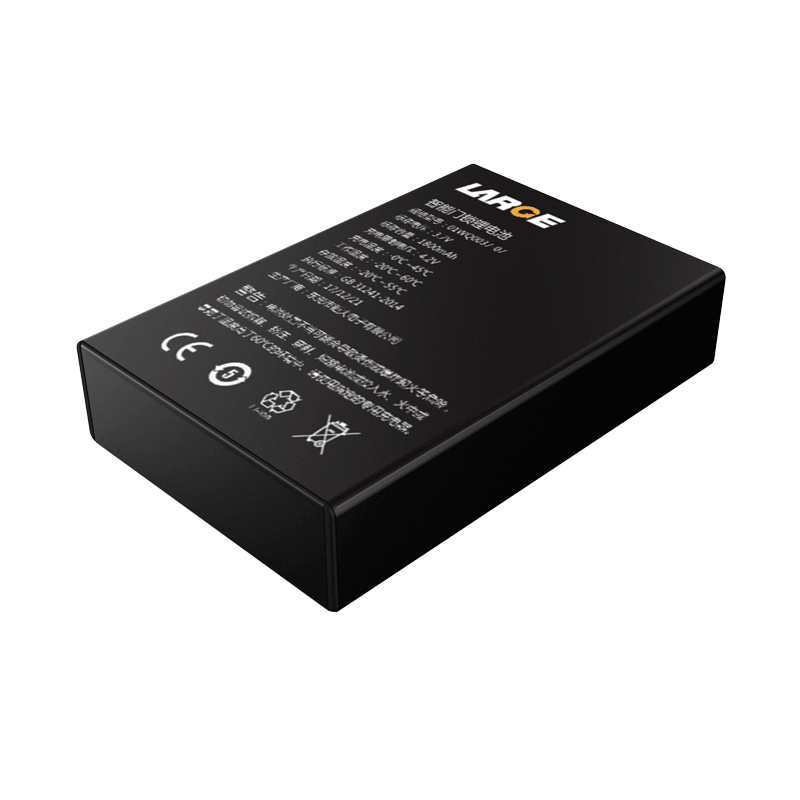 3.7V 1800mAh 103450 智能門鎖鋁殼鋰離子電池 鈷酸鋰材料