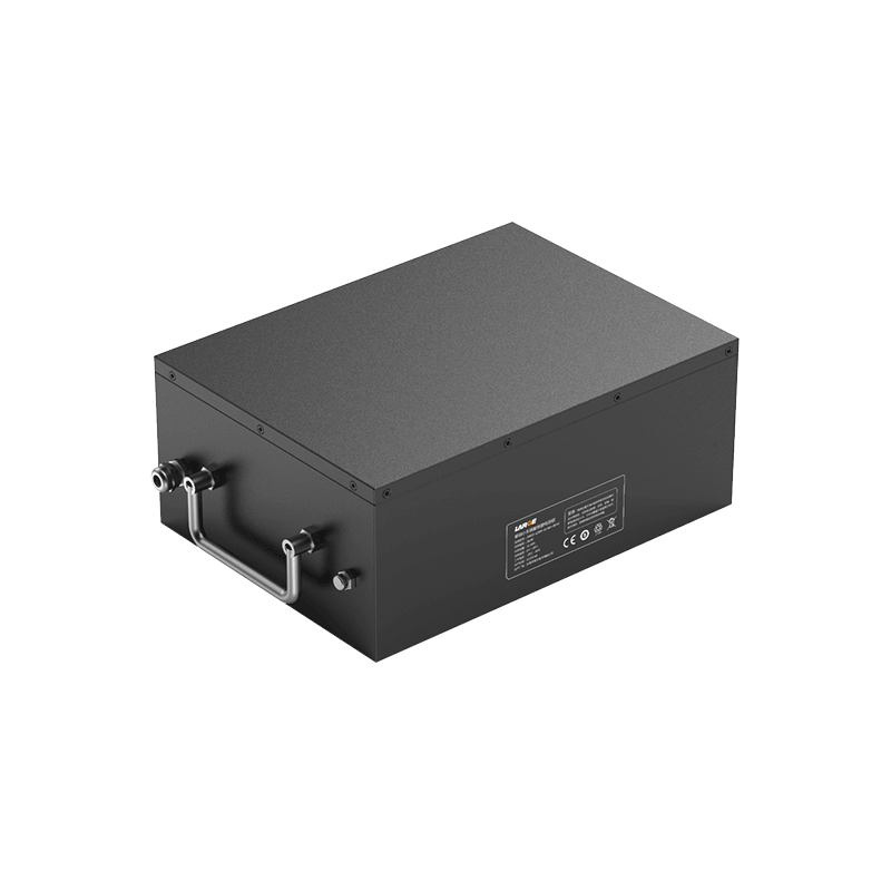 26650 38.4V 32.4Ah磷酸鐵鋰電池組 移動小車，RS485通訊